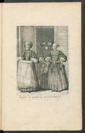 habit de ceremonie et Marraine