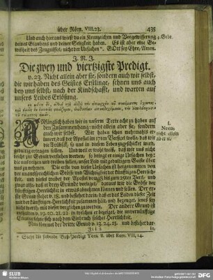 Die zwey und viertzigste Predigt