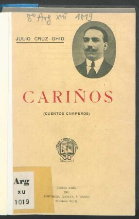 [Fotografía de] Julio Cruz Ghio