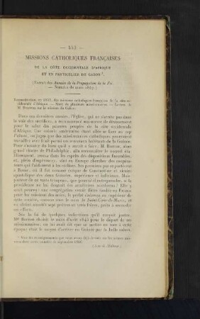 Missions catholiques francaises