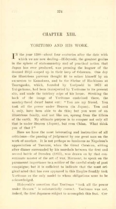 Chapter XIII. Yoritomo and his work