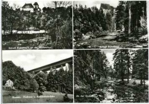 Schloss Bieberstein/Reinsberg, Autobahnbrücke Nossen, Huthaus