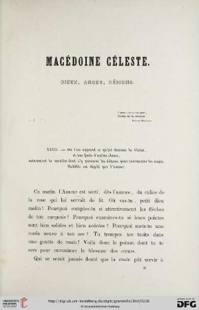Macédoine céleste