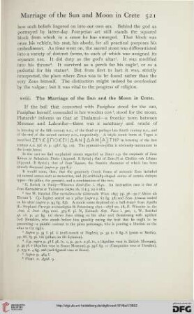 XVIII: The marriage of the sun and the moon in Crete