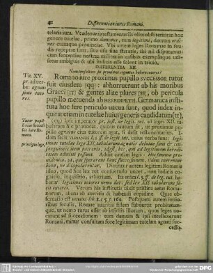 Differentia XII. Num consultum sit proximos cognatos babere tutores?