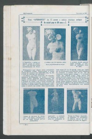 Uma "Aphrodite" de 17 anos e outras estátuas antigas : Um original grego de 300 anos a.C.