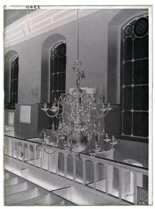 Leuchter in der Kirche St. Nikolai, Billwerder