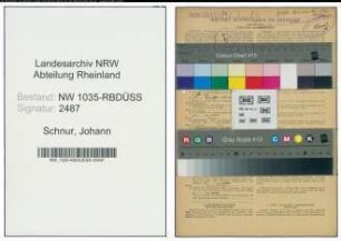 Entnazifizierung Johann Schnur , geb. 10.01.1886 (Steiger)