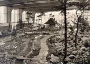 Postkarte zur Internationalen Gartenbau-Ausstellung in Hamburg 1963