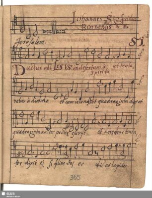 51. Sigfrid, Johann: Ductus est Jesus