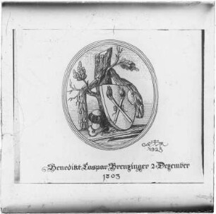 Wappen von Benedikt Caspar Brenzinger