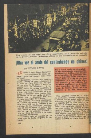 ¡Otra vez el azote del contrabando de chinos!