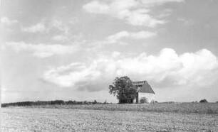 Markersdorf-Jauernick-Buschbach. Ruine des ehem. Windmüllerhauses