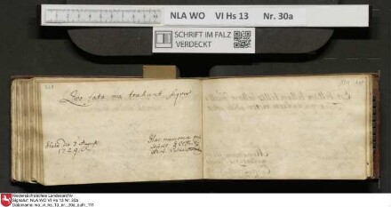 Stammbuch des U. J. Schrader aus Hannover