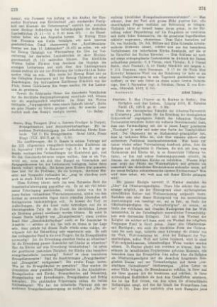 274-275 [Rezension] Fischer, Max, Die Religion und das Leben