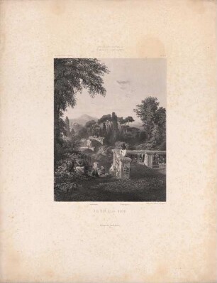 No. 27. Aus der Villa Medici.
