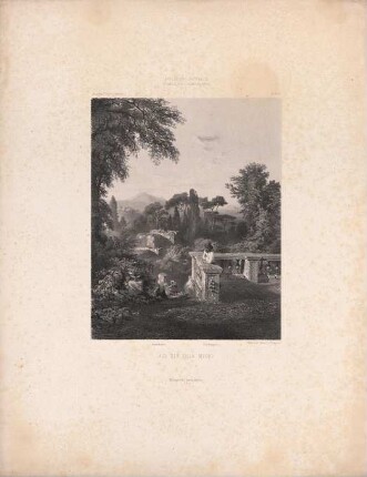 No. 27. Aus der Villa Medici.