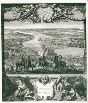 WHK 4 Französisch-Holländischer Krieg von 1672-1678: Rheinüberquerung der französischen Armee, 1672