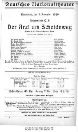 Der Arzt am Scheideweg