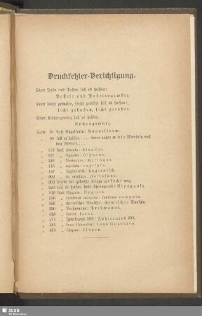 Druckfehler-Berichtigung