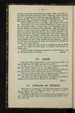 110. Einkehr.