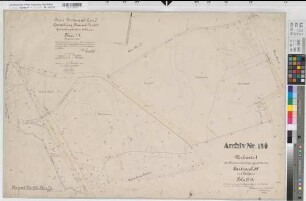 Castrop (Castrop-Rauxel), Zusammenlegung Castrop, Bl.6 Urkarte I Rauxel Flur 14