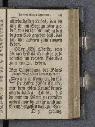 Andachten bey dem heiligen Abendmahl.