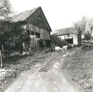 Colditz-Hohnbach, Geithainer Straße 21. Bauernhof (um 1870). Straßenansicht