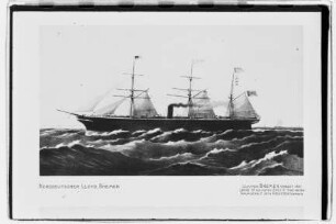 Bremen (1858), Frachtschiff, Norddeutscher Lloyd, Bremen, Bau-Nr. 58