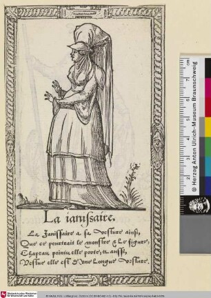 La ianissaire [Recueil de la diversité des habits, Frau eines Janitscharen]