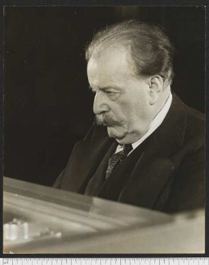 Porträtaufnahme Moriz Rosenthal