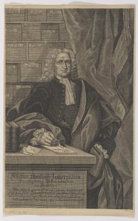 Bildnis des Johann Christoph Zimmermann