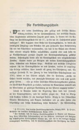 288-306 Die Fortbildungsschule