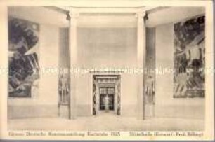 Ansicht aus der "Großen deutschen Kunstausstellung Karlsruhe 1923"