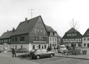 Neusalza-Spremberg. Obermarkt. Nordostecke