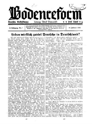 Leben wirklich zuviel Deutsche in Deutschland?