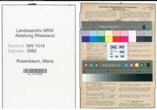 Entnazifizierung Maria Rosenbaum , geb. 25.03.1885 ()