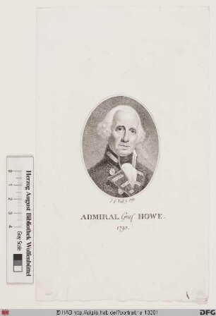 Bildnis Richard Howe (1788 Earl H.)
