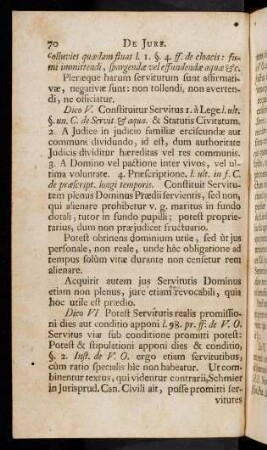 70-76, Articulus V. Pleraeque harum servitutum sunt affirmativae, ...