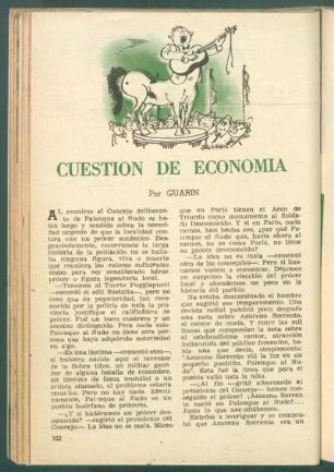 Cuestión de economía