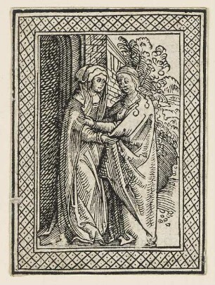 Mariae Heimsuchung, Blatt 4 der Folge "Passion Christi"