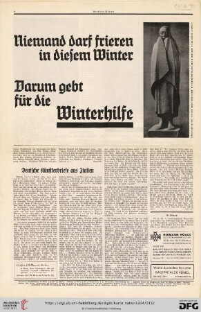 2: Deutsche Künstlerbriefe aus Italien