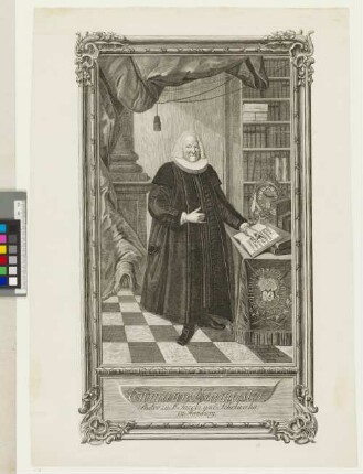 Erdmann Neumeister. Pastor zu St. Jacobi und Scholarcha, in Hamburg