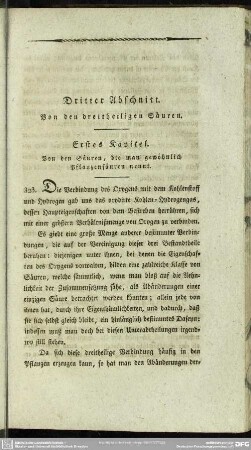 Dritter Abschnitt. Von den dreitheiligen Säuren