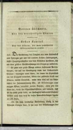 Dritter Abschnitt. Von den dreitheiligen Säuren