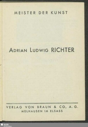 Adrian Ludwig Richter