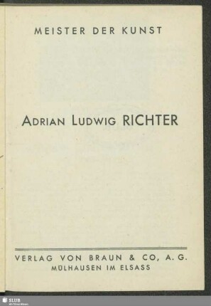 Adrian Ludwig Richter