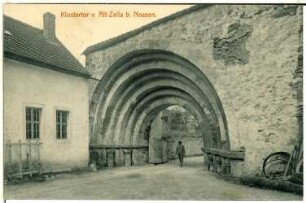Altzella. Klostertor