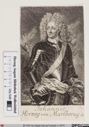 Bildnis John Churchill, 1689 Earl, 1702 1. Duke of Marlborough