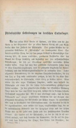 481-495 Philosophische Bestrebungen im deutschen Culturlager